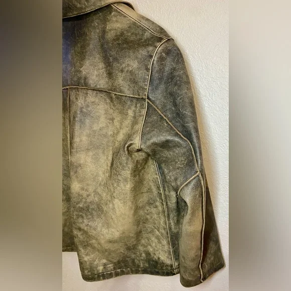 BKE 67 Leather Jacket Unisex - Picture 5 of 6